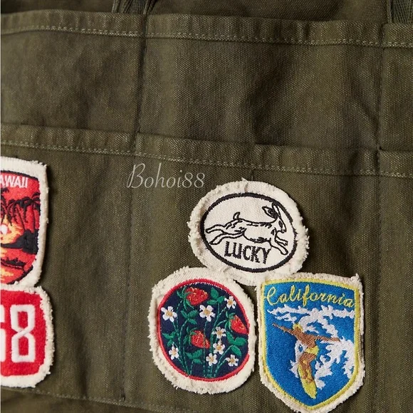 NEW Free People Kiss My Patch Tote - Picture 12 of 15